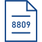 1099/ACA Extension Form 8809