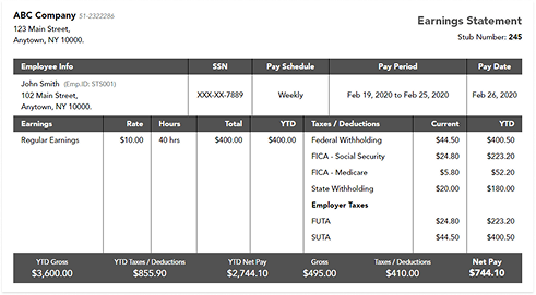 Accurate Payroll Calculations