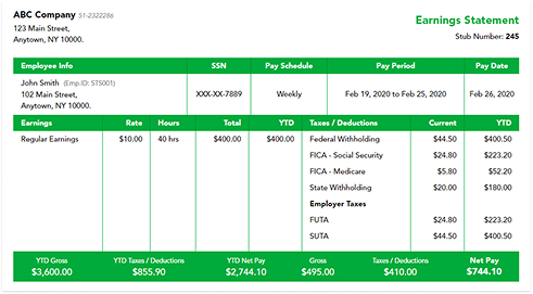 Accurate Payroll Calculations