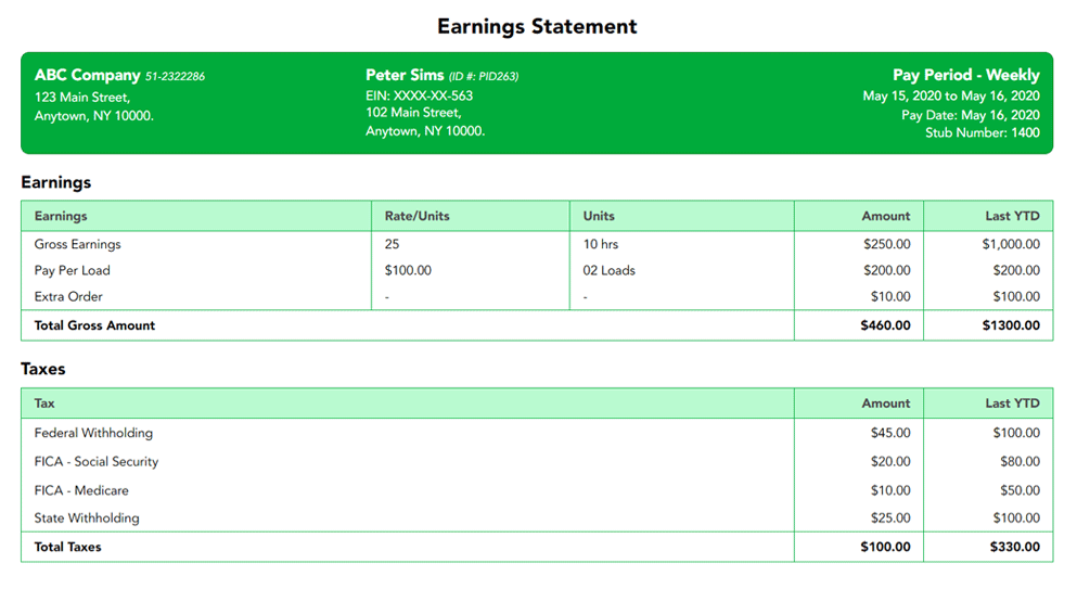 Free-shamrock-paystub-template