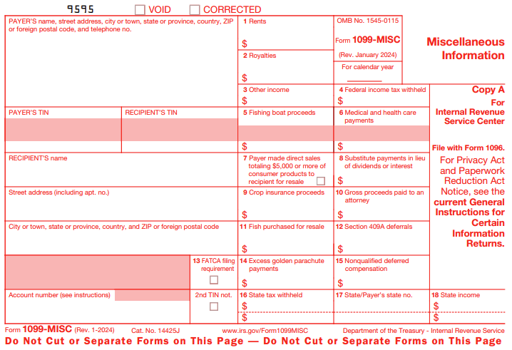 Form 1099-MISC