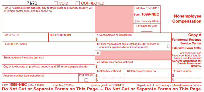 Form 1099-NEC