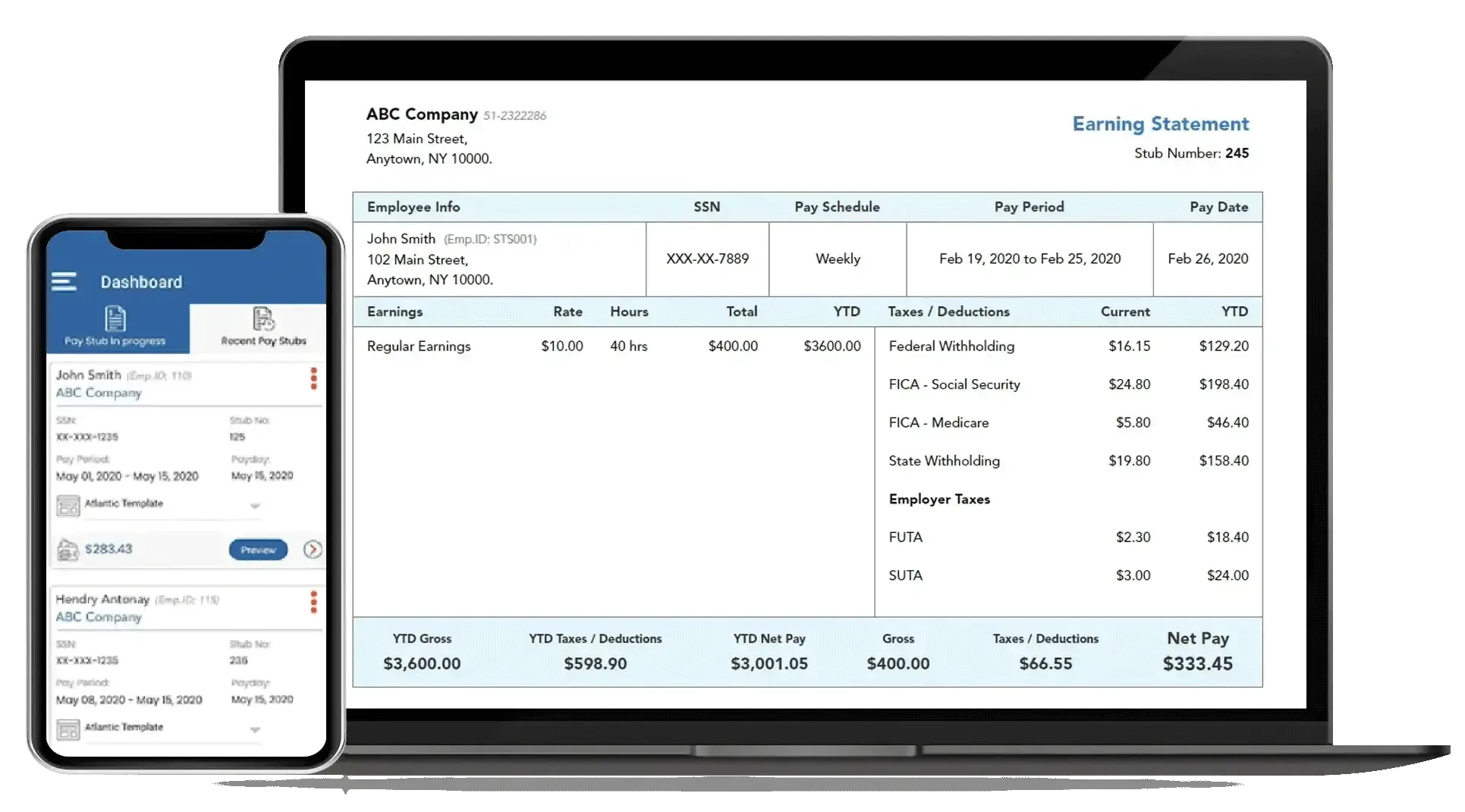 Paystub Generator